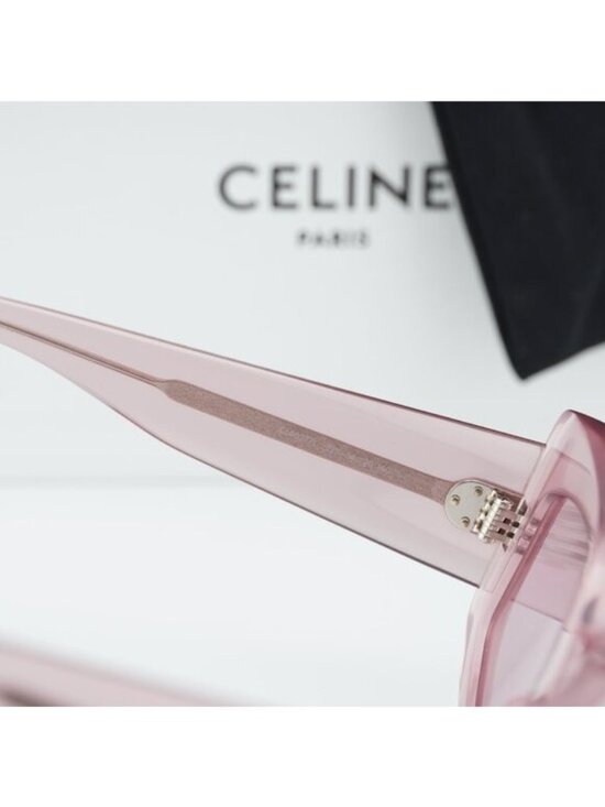 Celine CL40277I 72Y Cat Eye Sunglasses - Transparent Pink/Pink main image 6